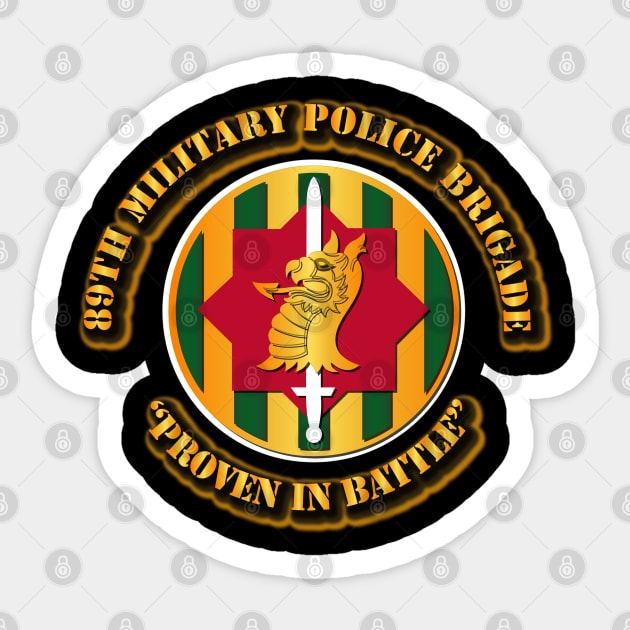 89th Military Police Brigade Sticker by twix123844